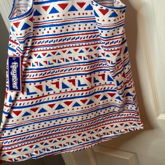 NWT Tipsy Elves Patterned Tank Top Size Medium - Picture 10 of 10